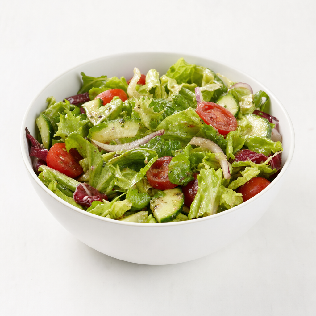 Tossed Salad with Dressing