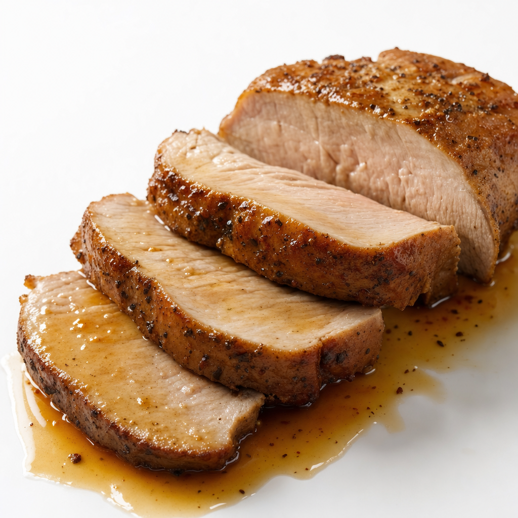 Au Jus Gravy with Pork Tenderlion