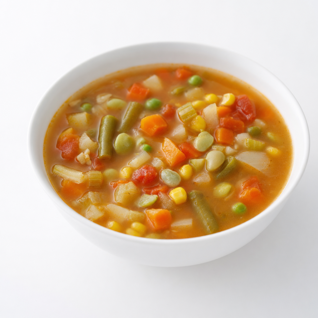Ten Vegetable Soup (pre- prepared)
