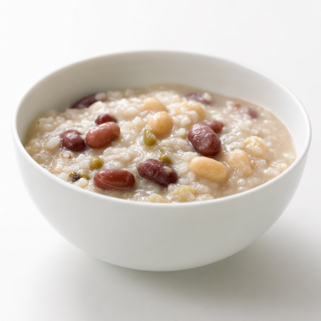Rice Congee with Beans