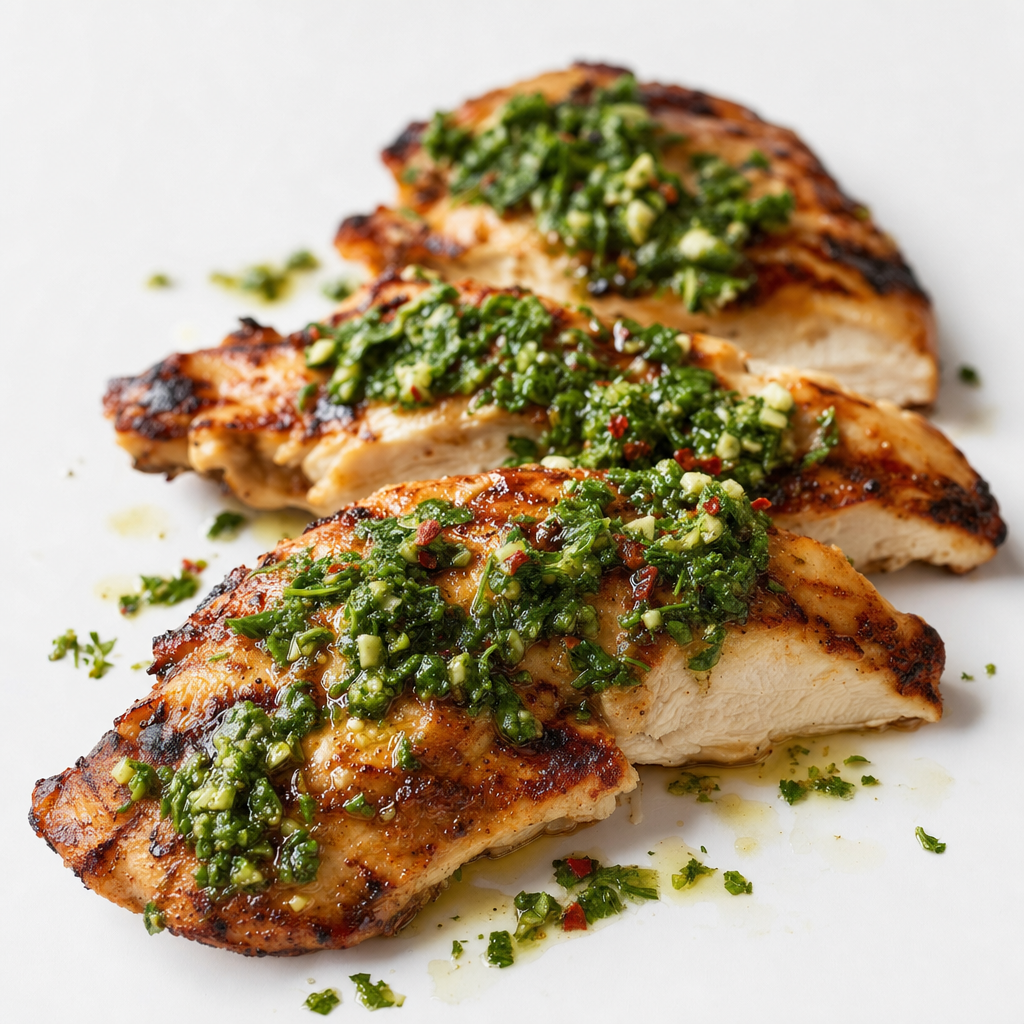 Chicken with Chimichuri Sauce