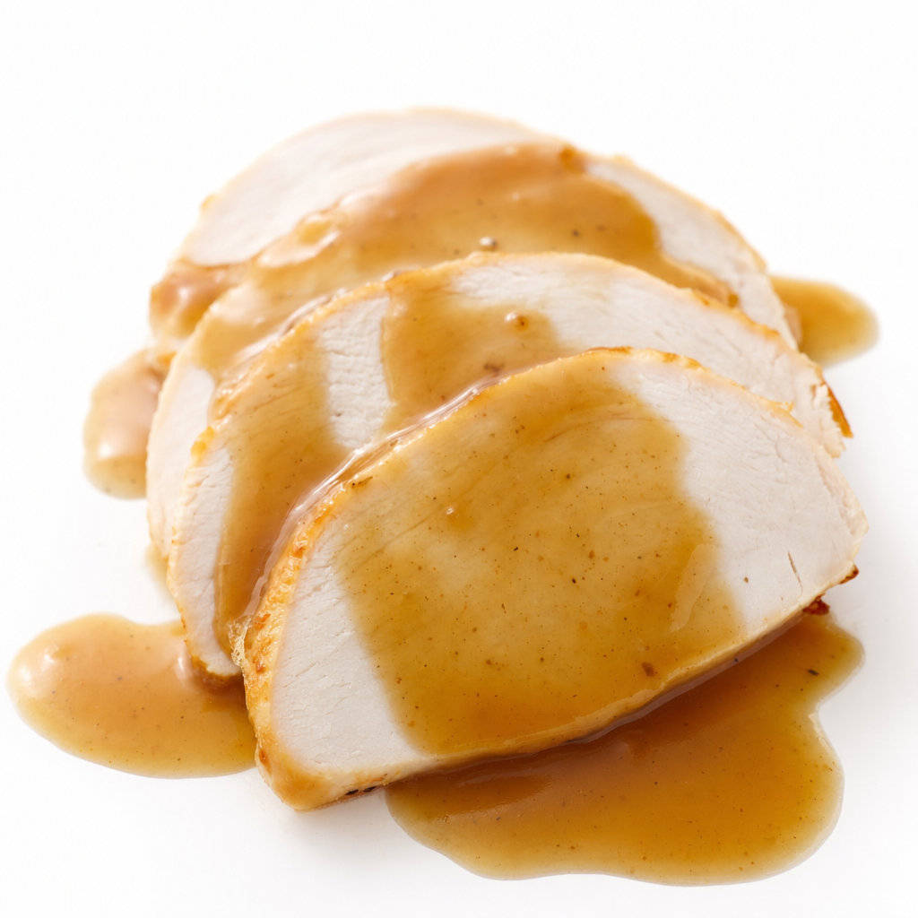 SLICED TURKEY W GRAVY