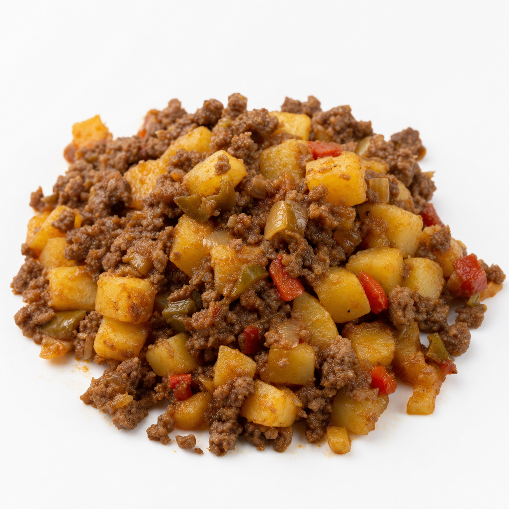 Beef Picadillo-Ground Beef with Potatoes