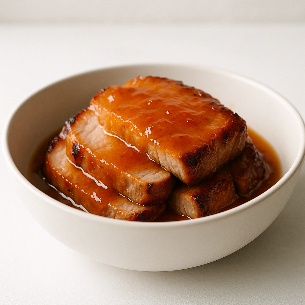 Apricot Glazed Pork