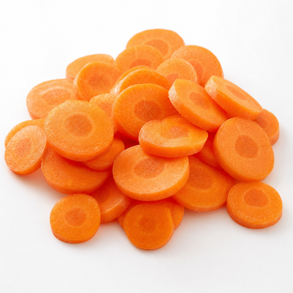 SLICED CARROTS