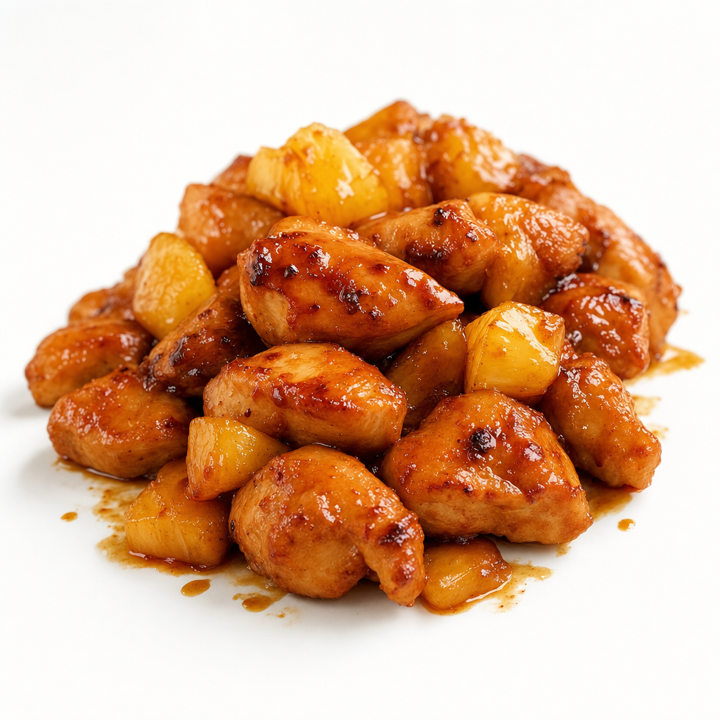 Baked Chicken with Hawaiian Sauce