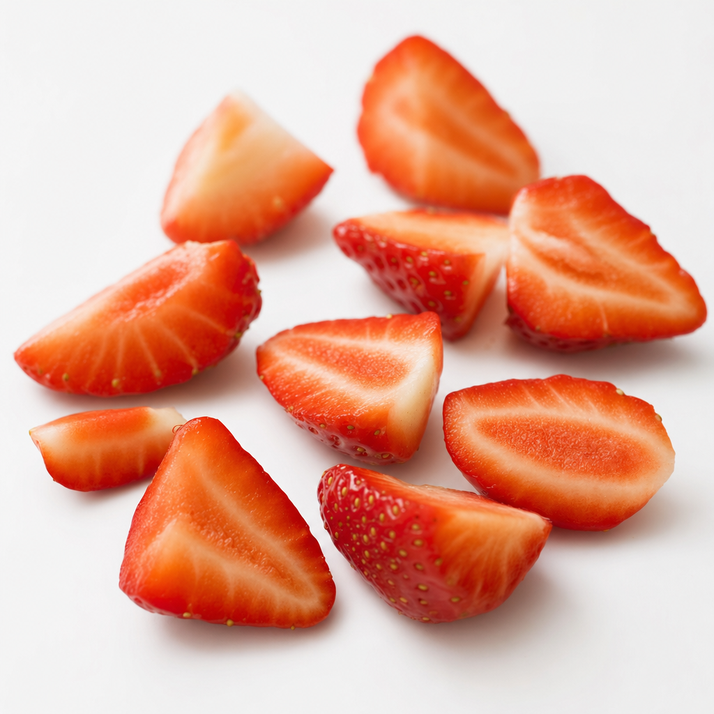 Sliced Strawberries