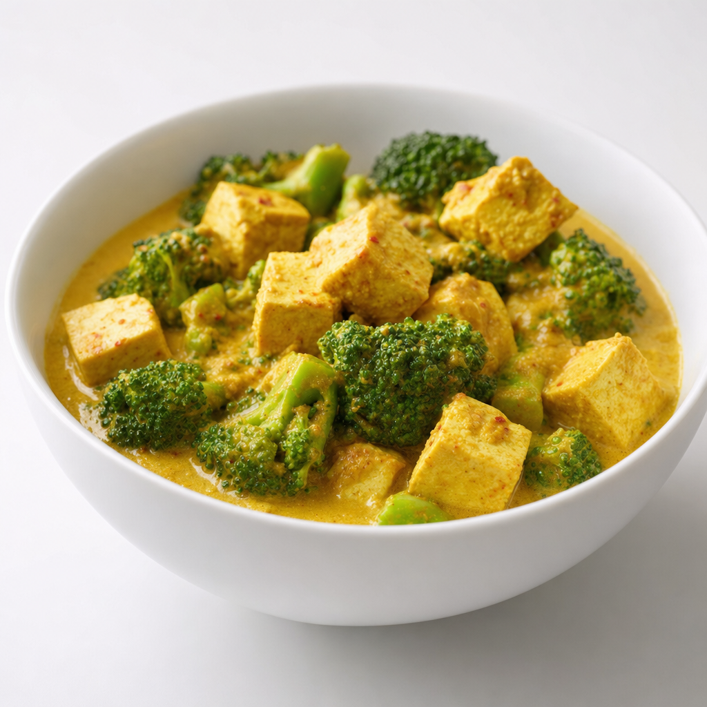 Tofu Broccoli Curry