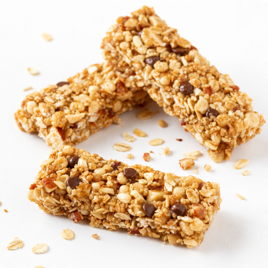 Soft and Chewy Granola Bars (pre- prepared)