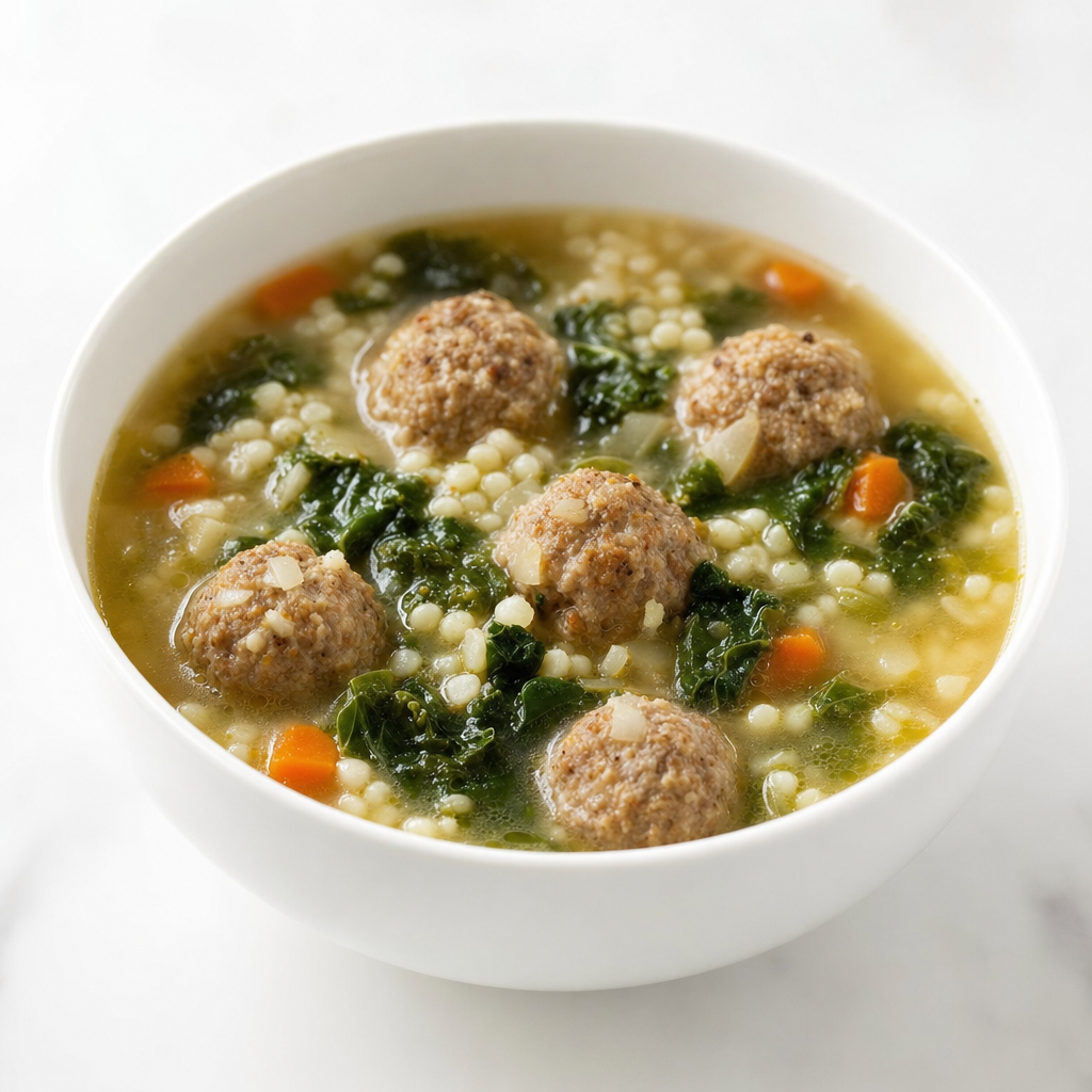 Italian Wedding Soup w/Meatballs