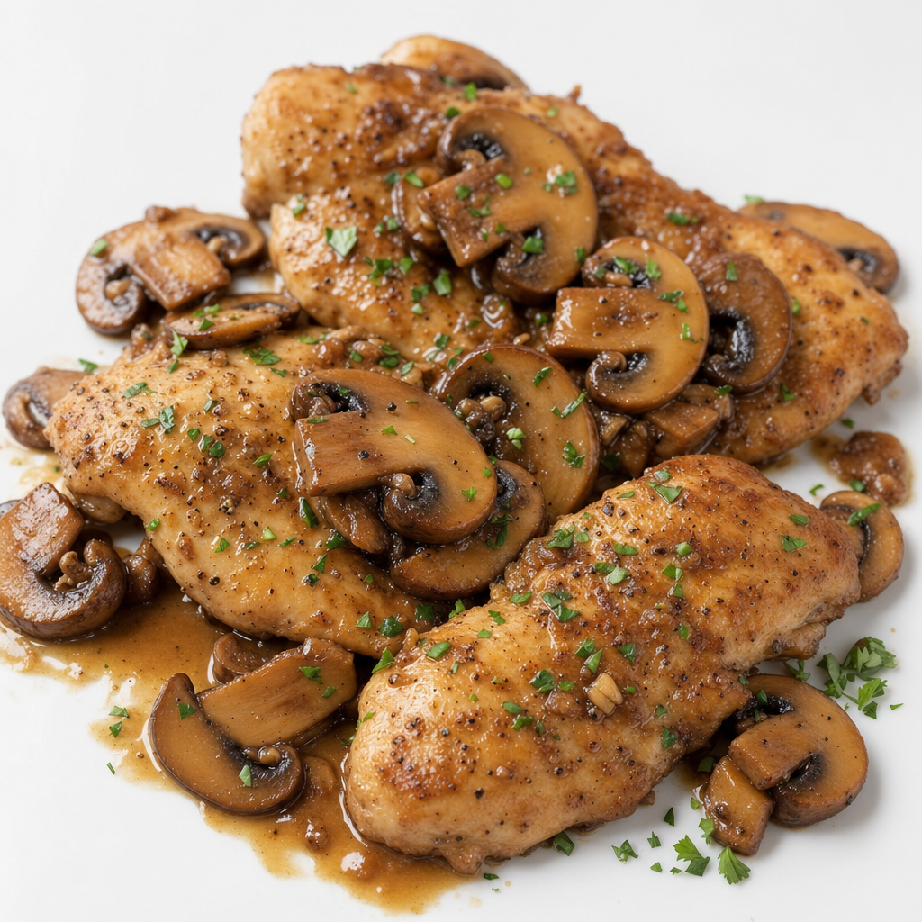 CHICKEN MUSHROOM MARSALA