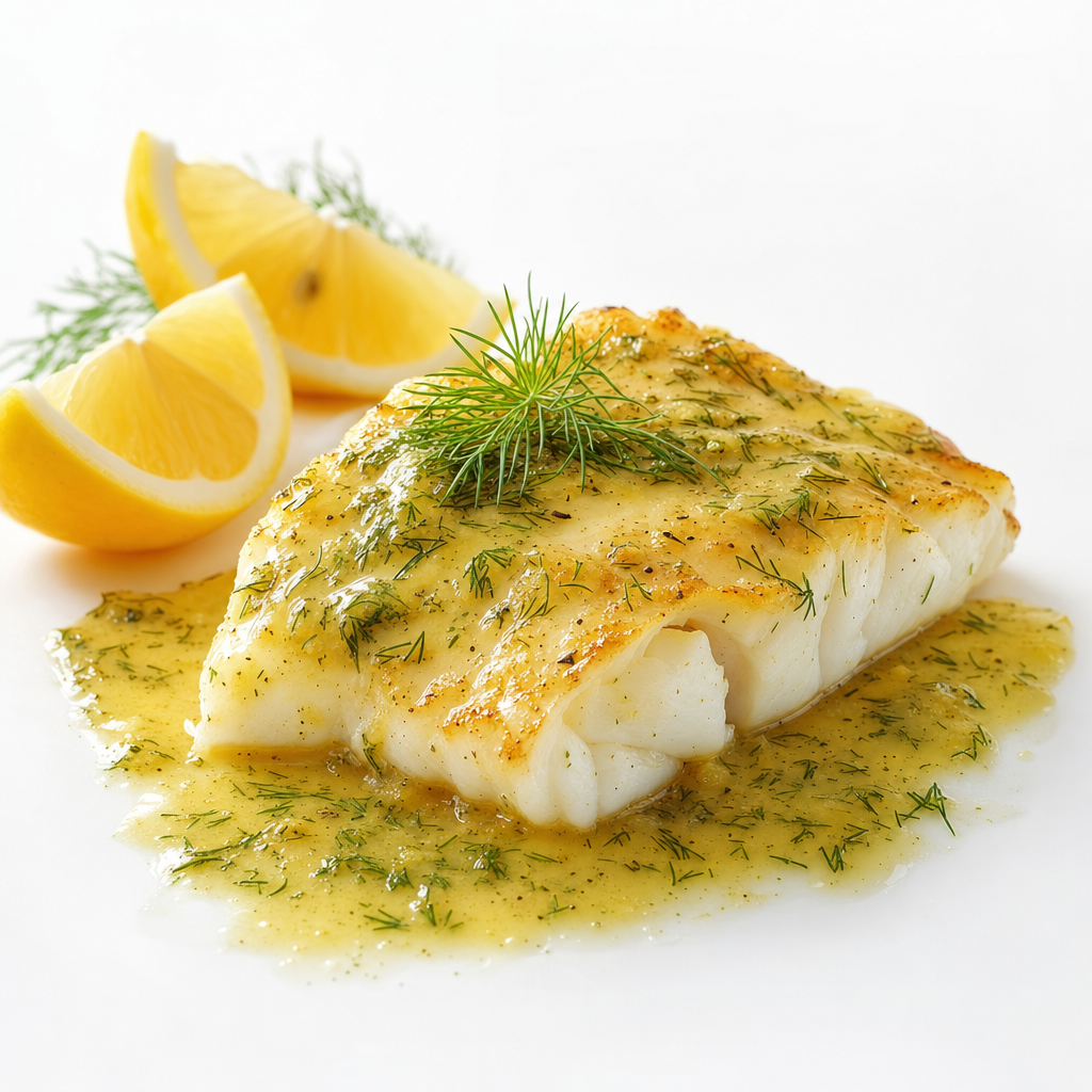 Cod Lemon Dill Sauce