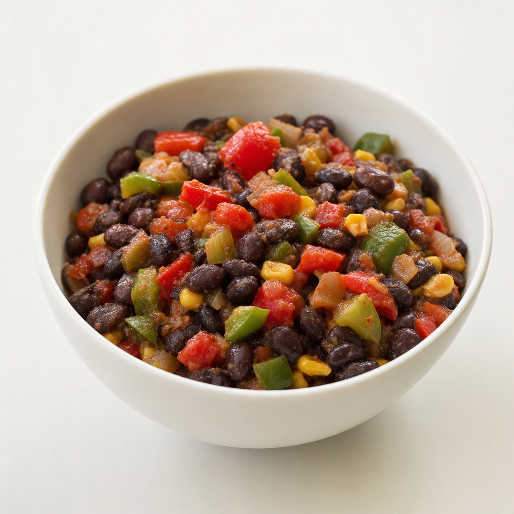 Black Beans with Vegetables