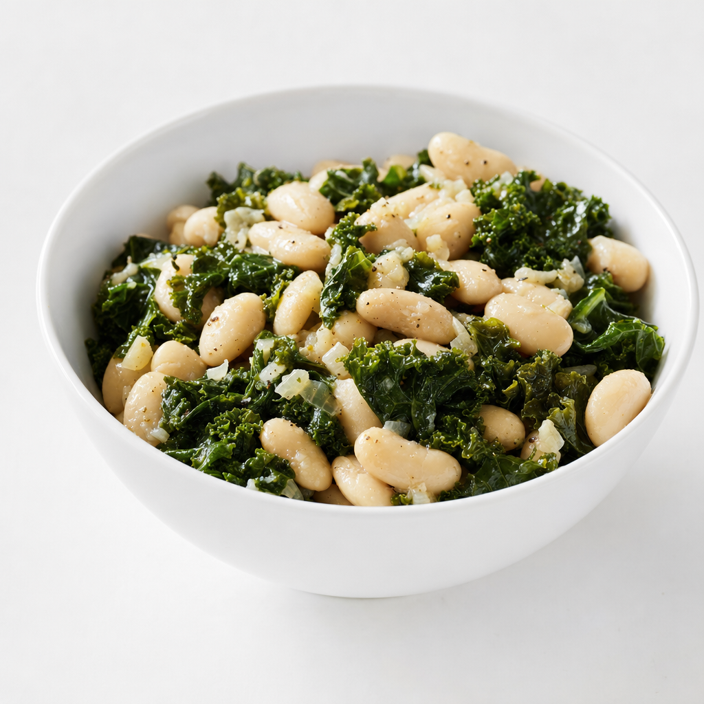 White Beans with Kale