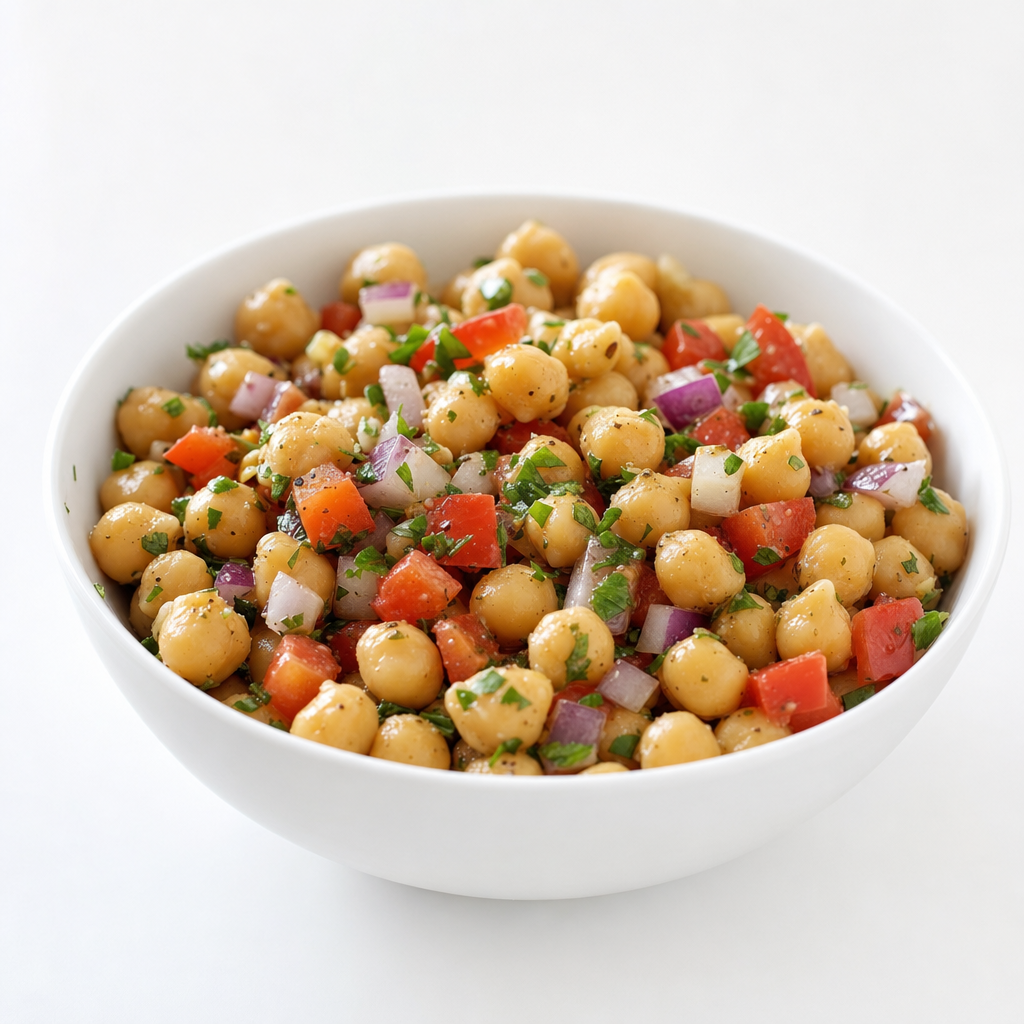 Chickpeas Mediterranean Style