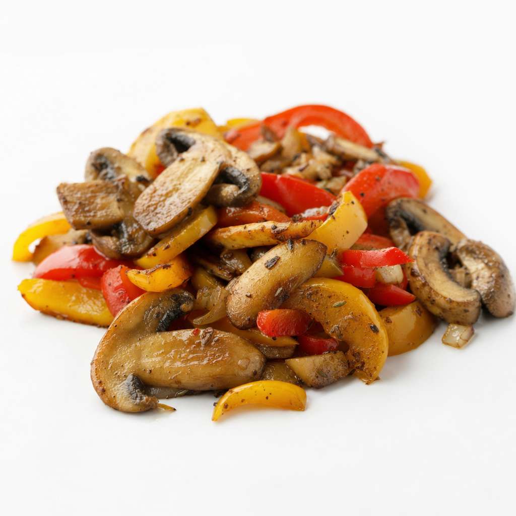 Mushrooms & Peppers