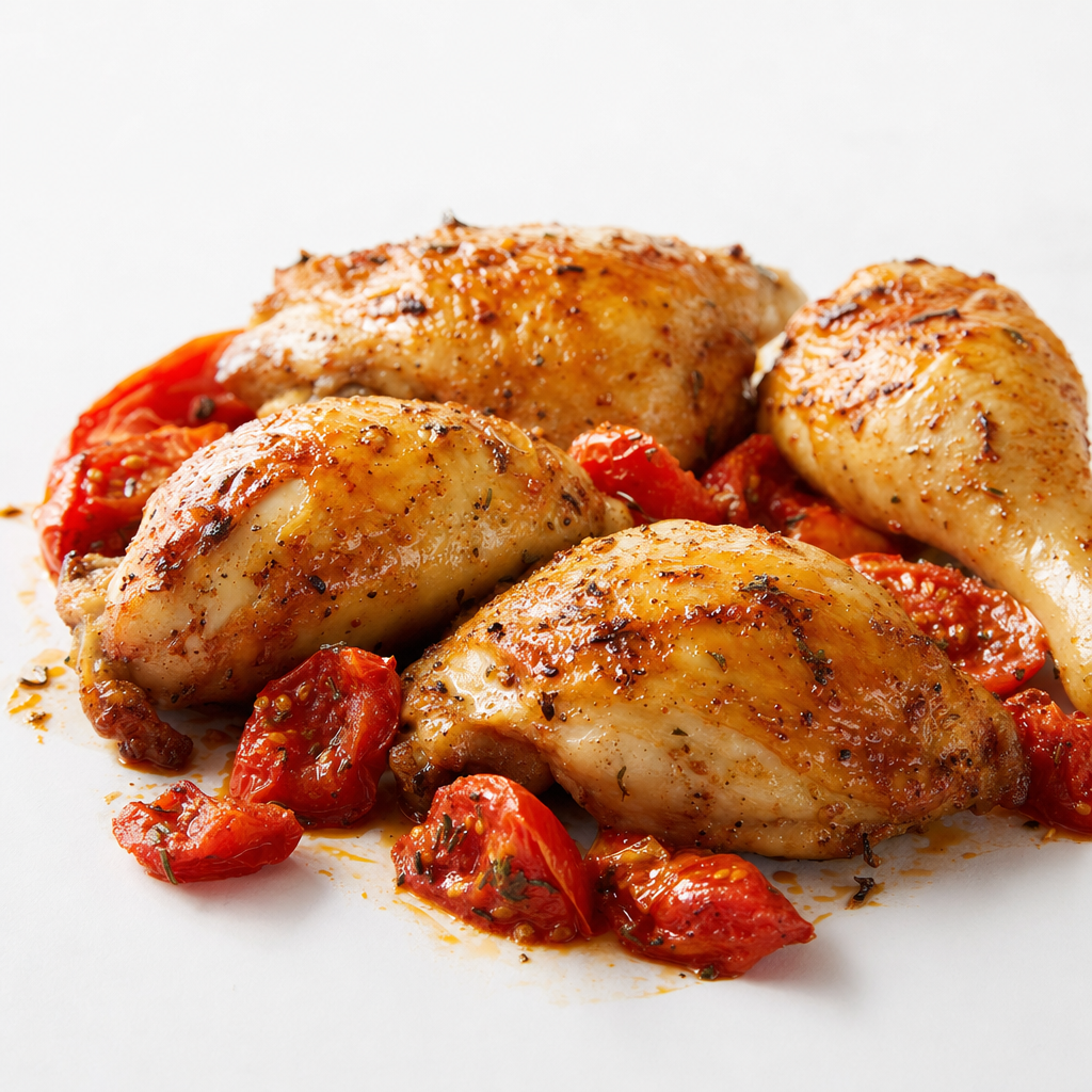 Baked Chicken with Tomato