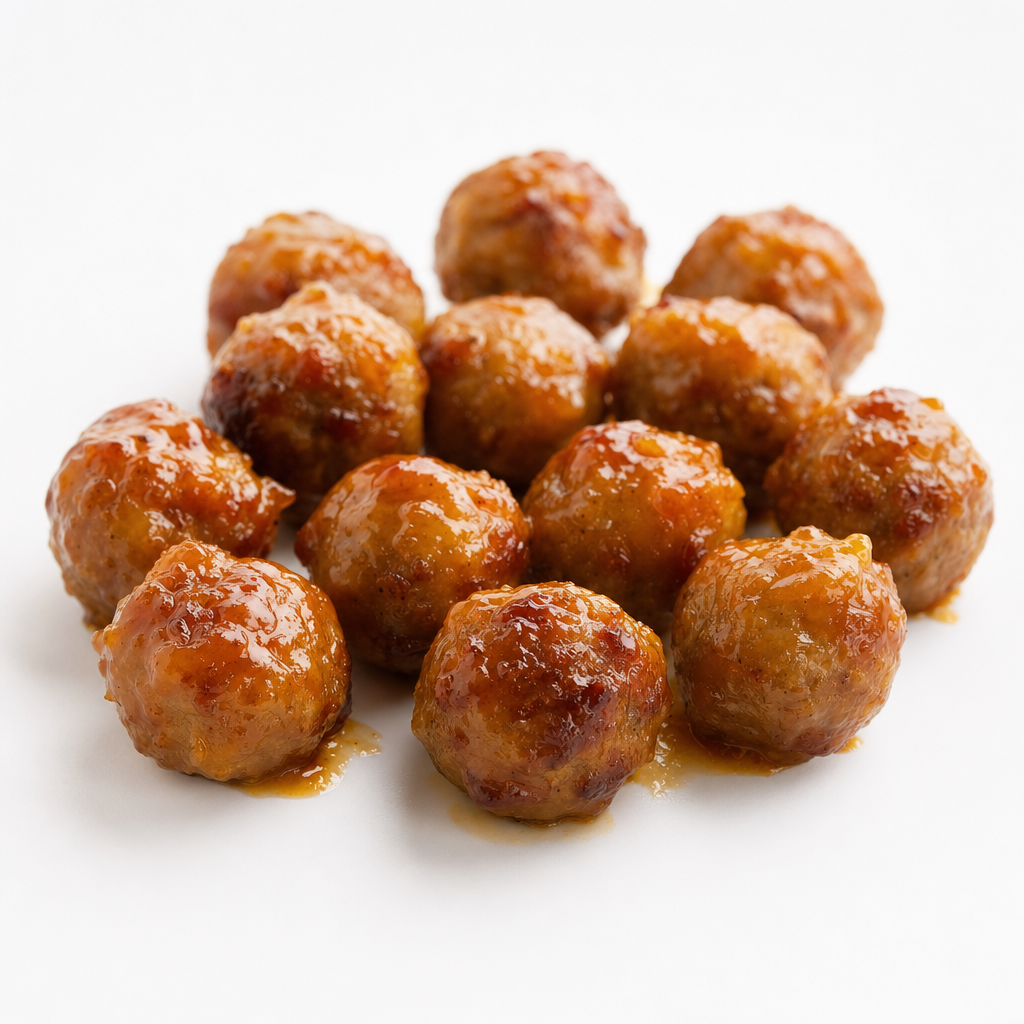 Apricot Glazed Meatballs