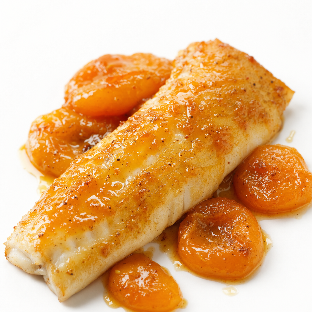Apricot Glazed Fish