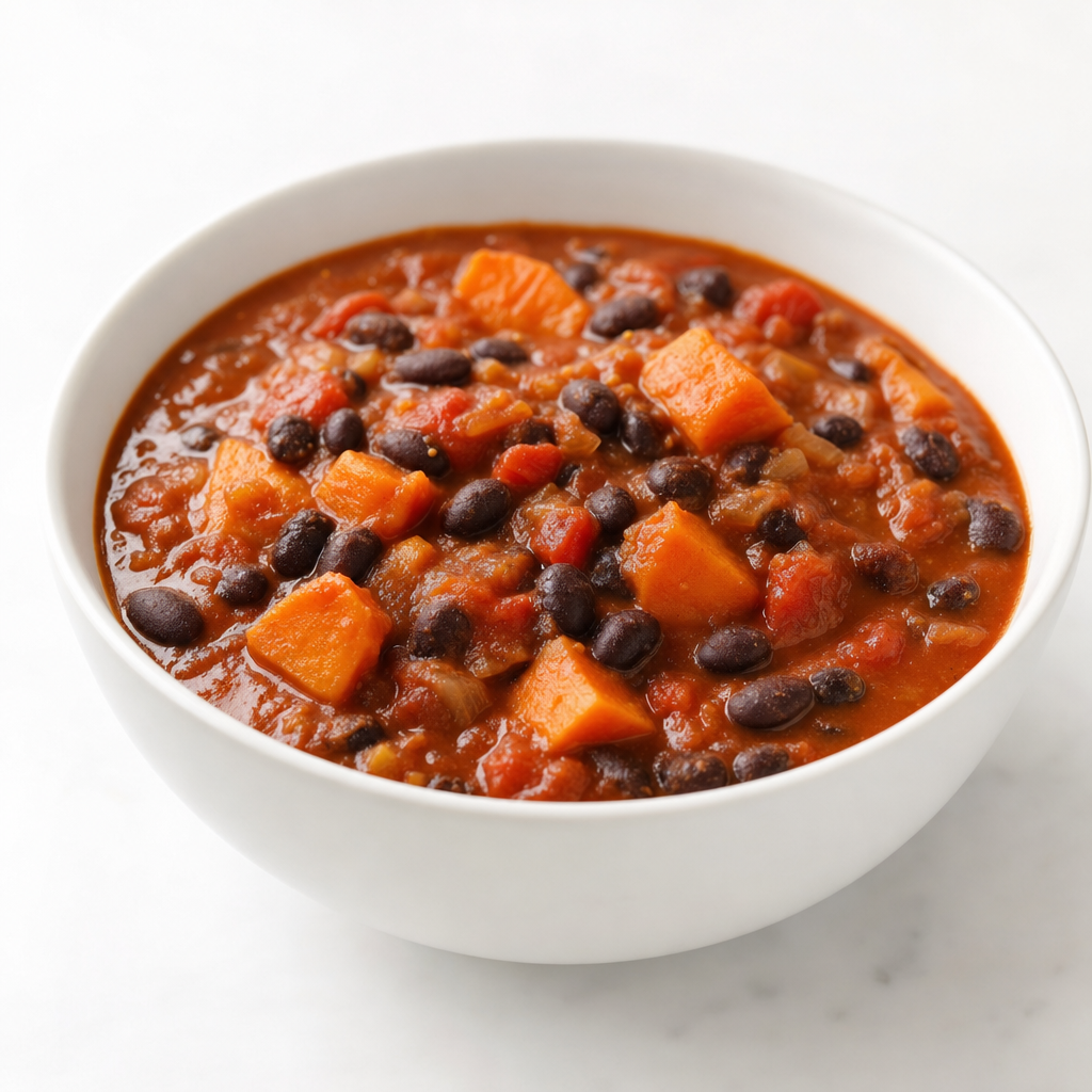 Black Bean & Sweet Potato Chili