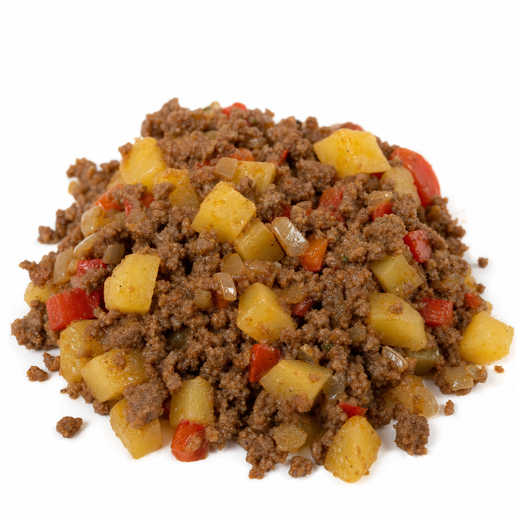 Beef Picadillo-Cuban Style Ground Beef with Potatoes