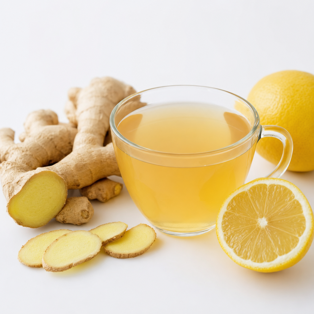 Ginger Tea, Lemon
