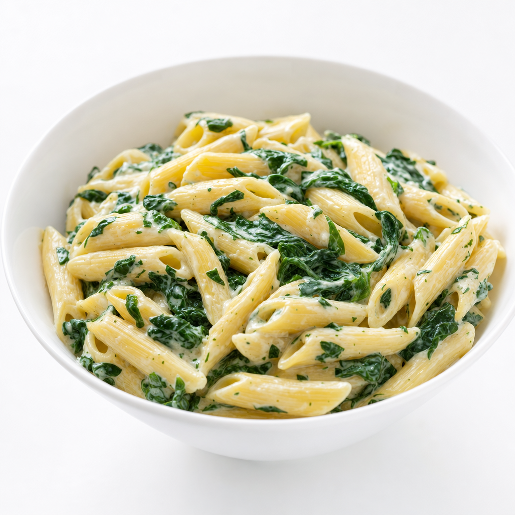 Penne Pasta Spinach