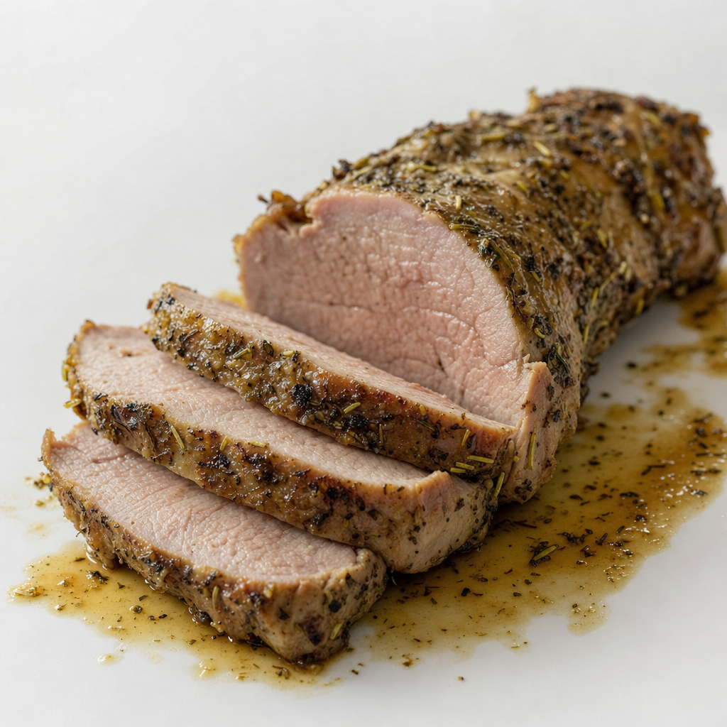 Italian Pork Tenderloin Au Jus