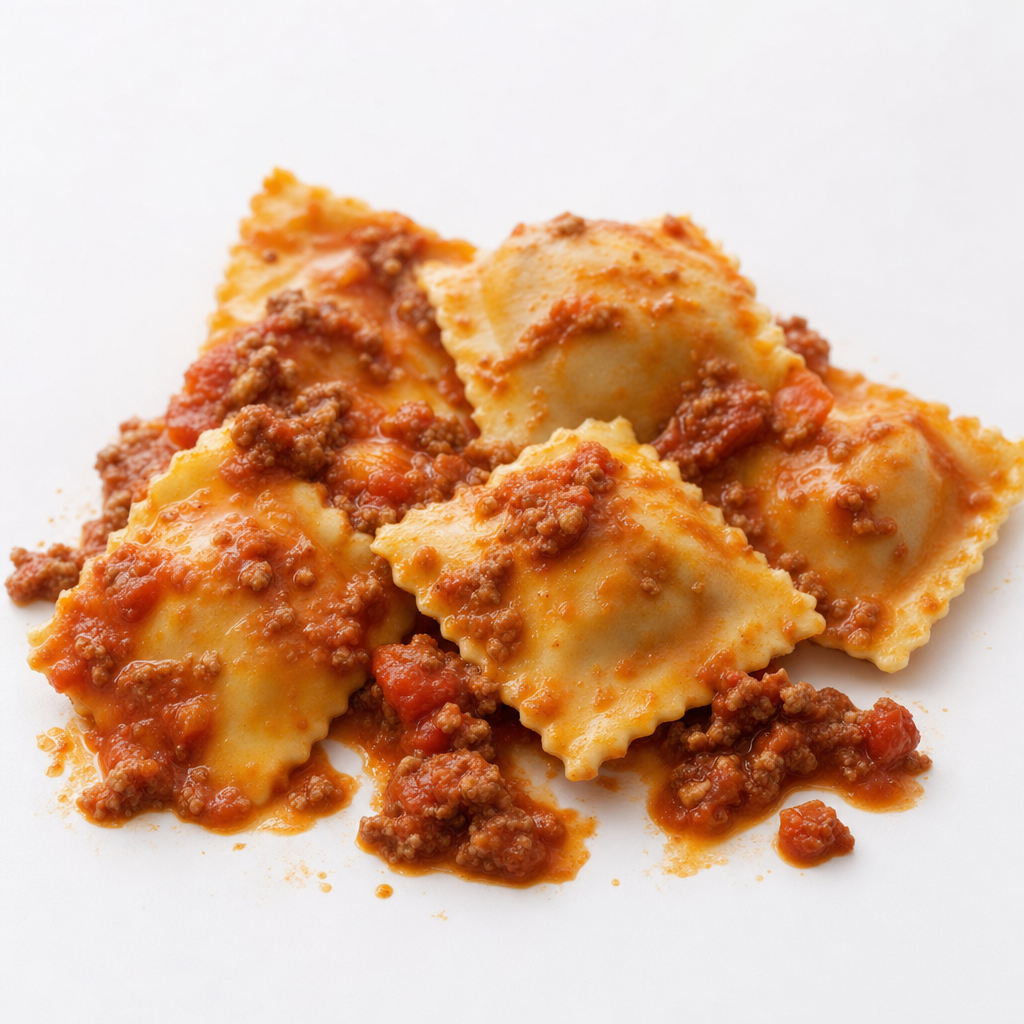 RAVIOLI W MEAT SAUCE