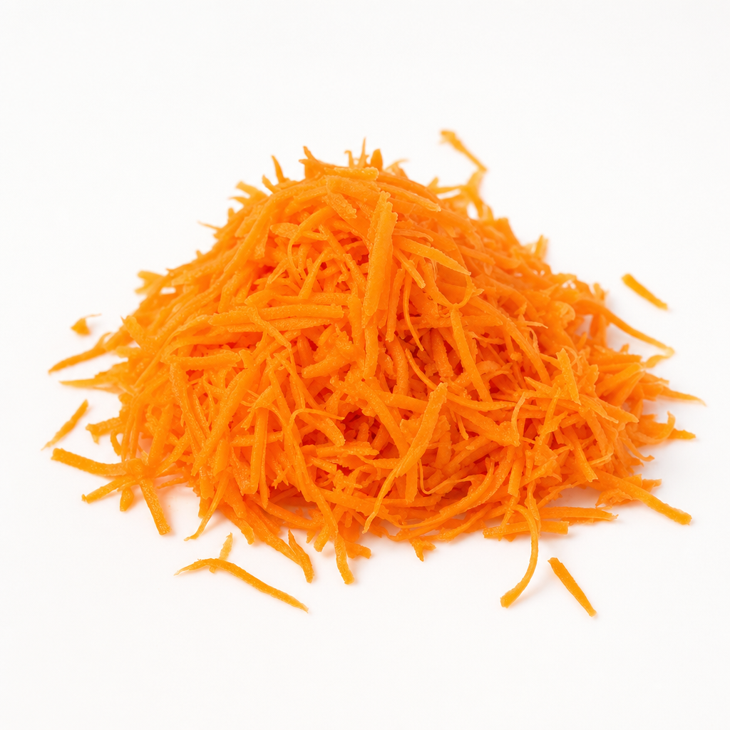 shredded carrots