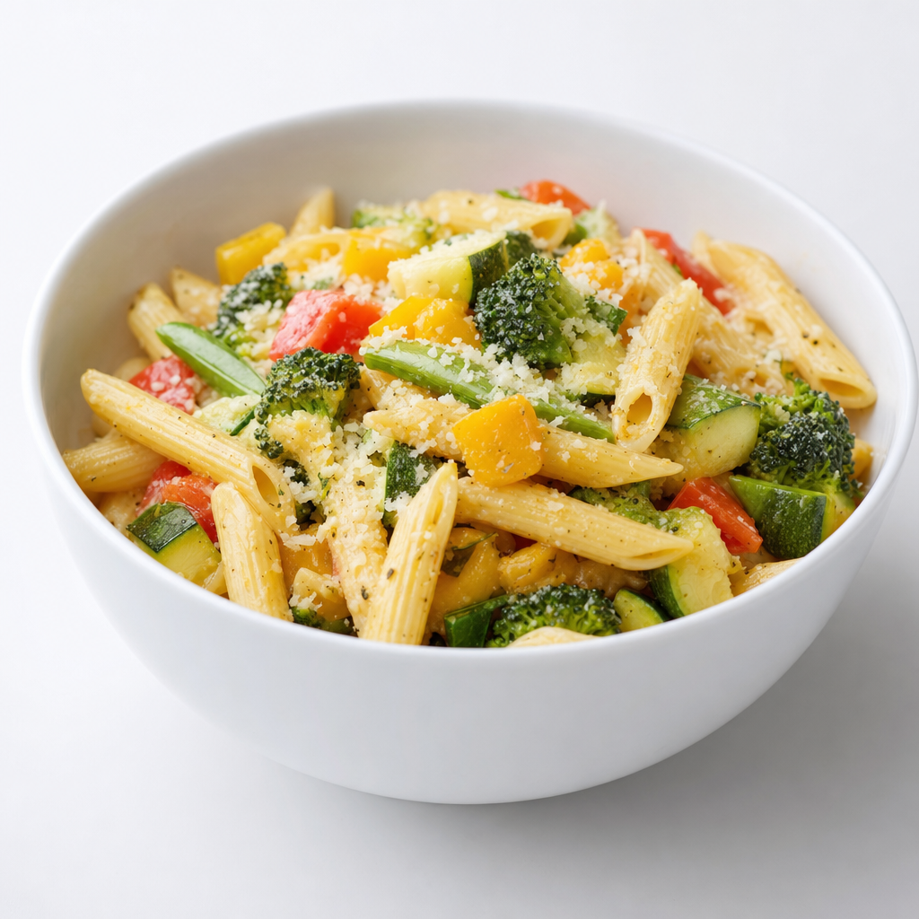 Pasta Primavera with Cheese