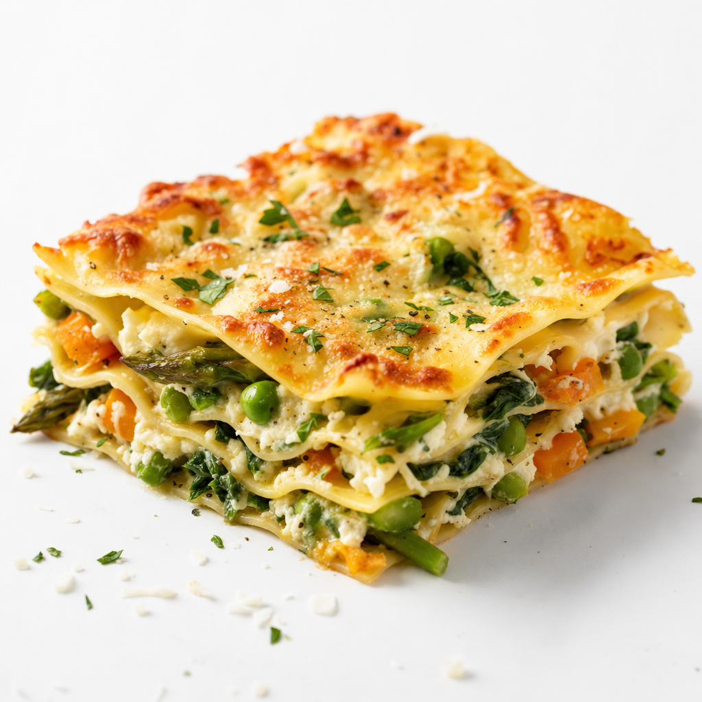 Spring Vegetable Lasagna
