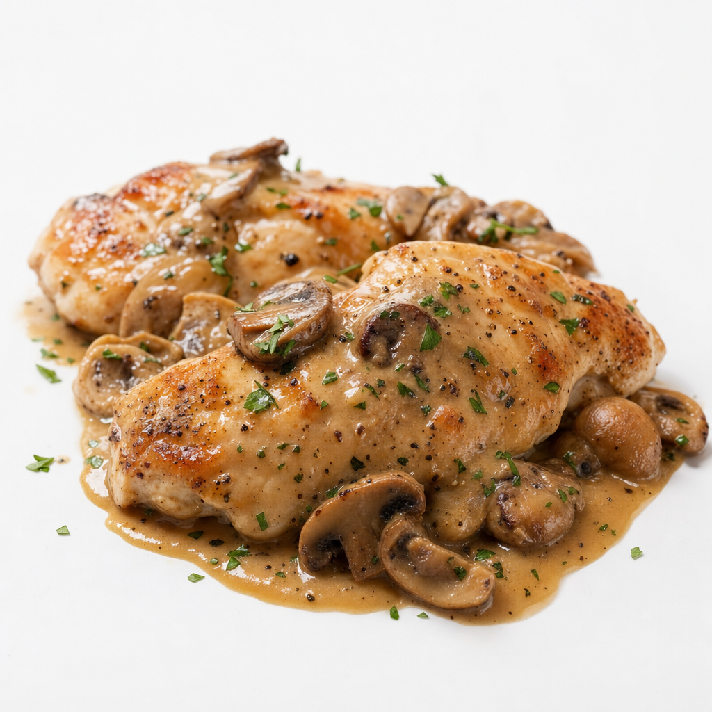Chicken Breast with Mushroom Sauce