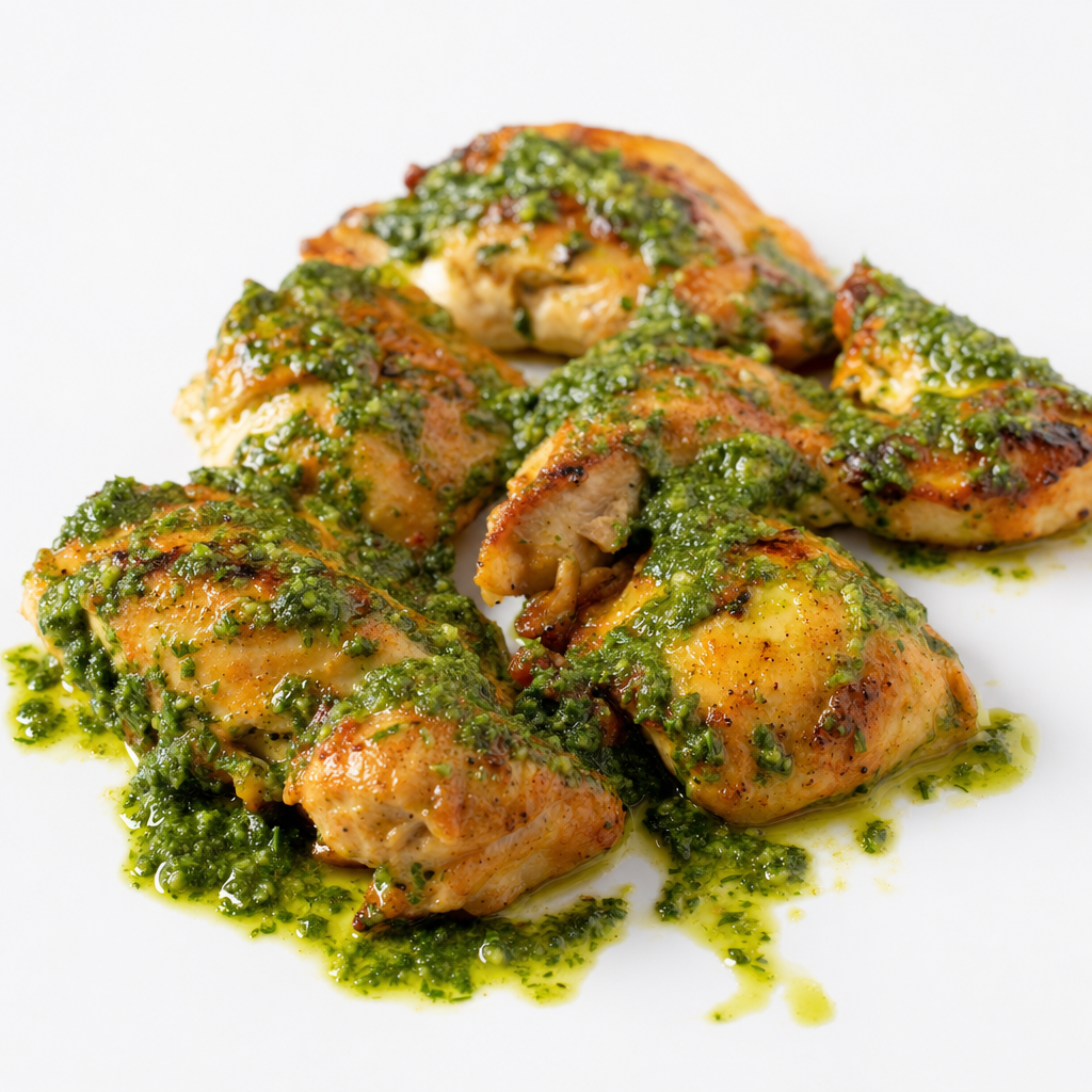 Chicken with Cilantro Sauce