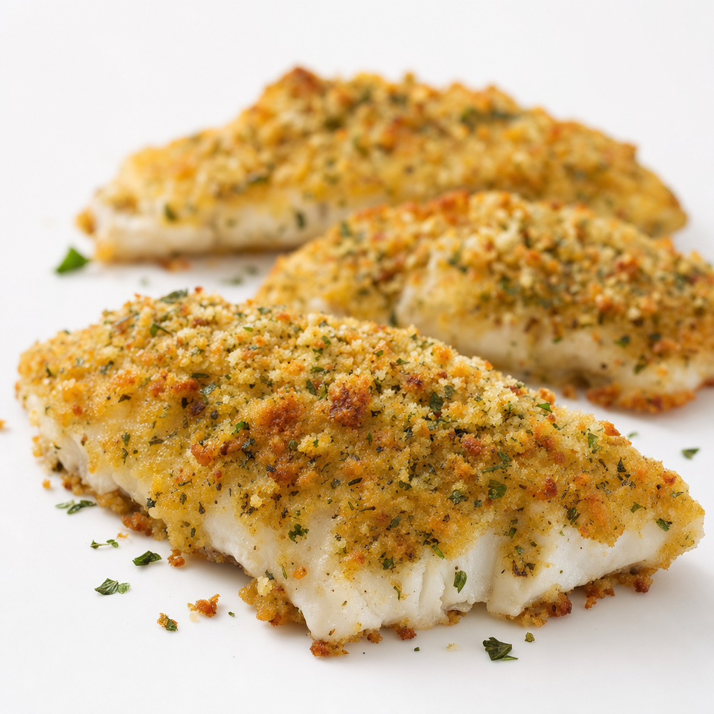 Breaded Fish Oreganata