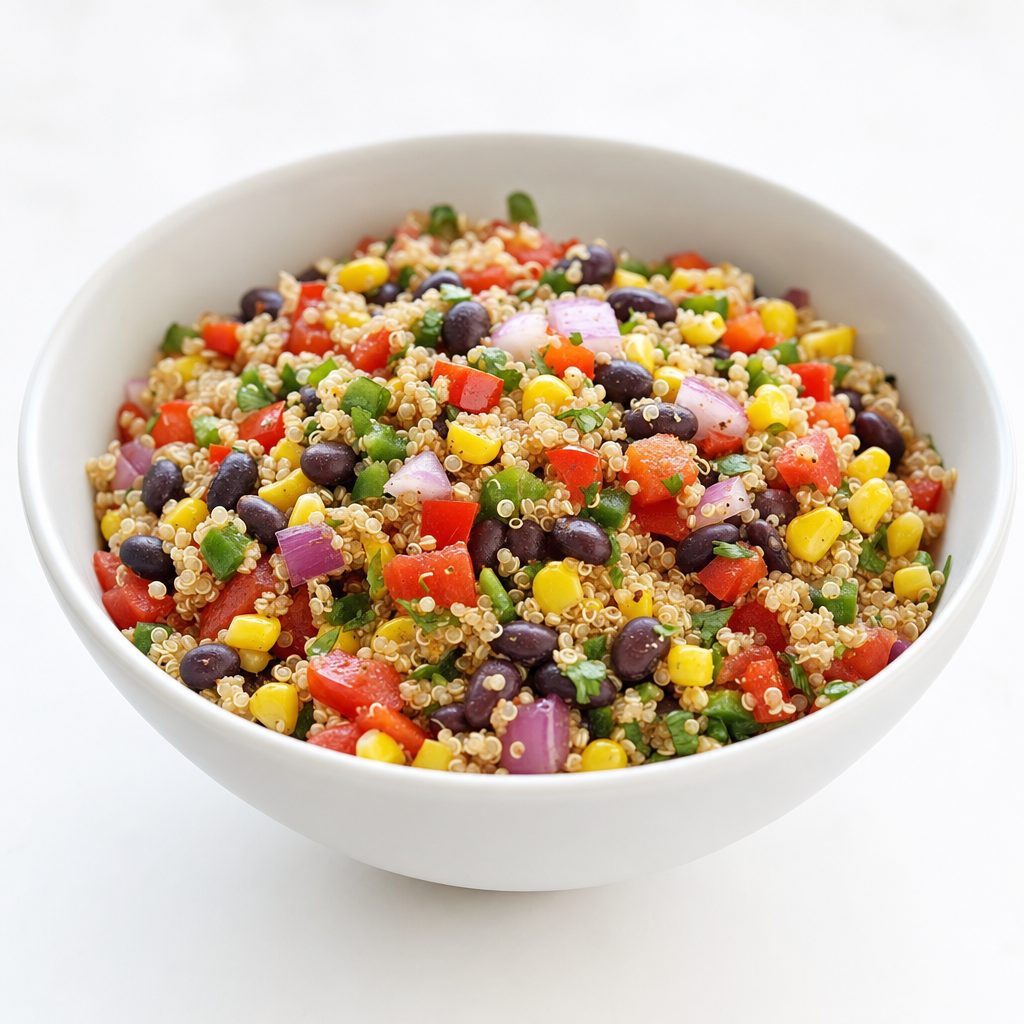 Southwestern Quinoa and Black Bean Salad